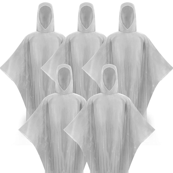 Adult Poncho 5 Pack - Picture 2 of 6